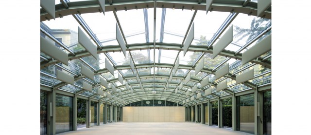 BAFFLE SOUND ABSORBING CEILING SYSTEM