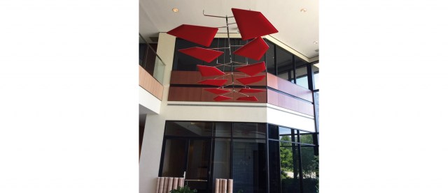 BAFFLE SOUND ABSORBING CEILING SYSTEM