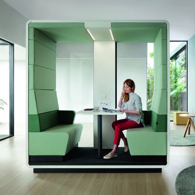 Hush Work Open phone booth